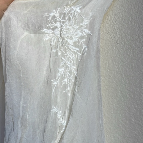 4love and liberty sheer embroidered top - Picture 3 of 5